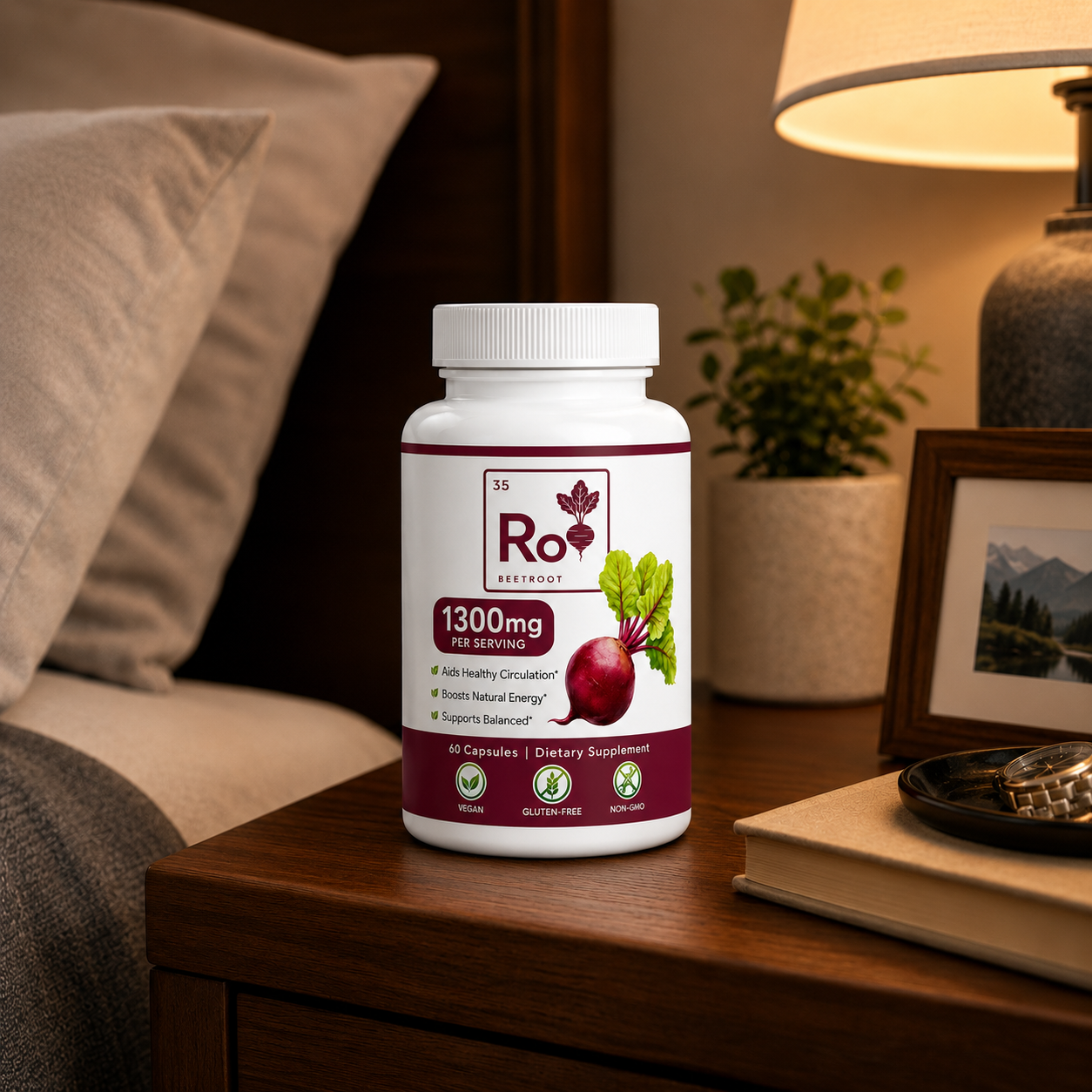 Rootology Beetroot Dietary Supplement Capsules